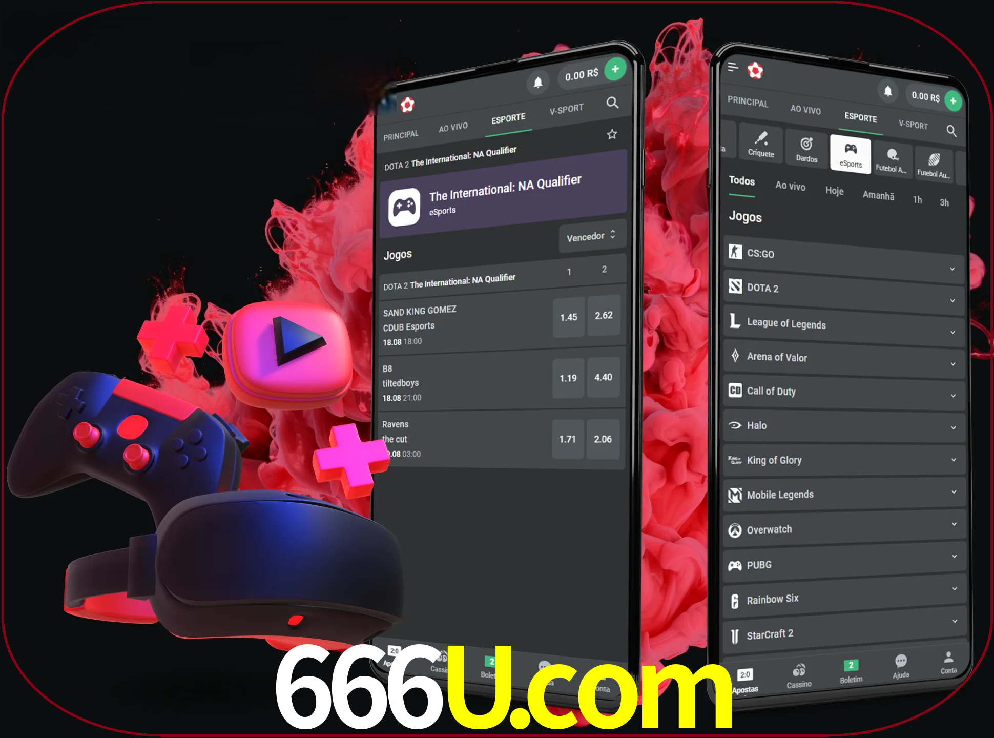 Para ter a aplicação móvel 666u no seu smartphone, basta descarregar o ficheiro apk e seguir as instruções.