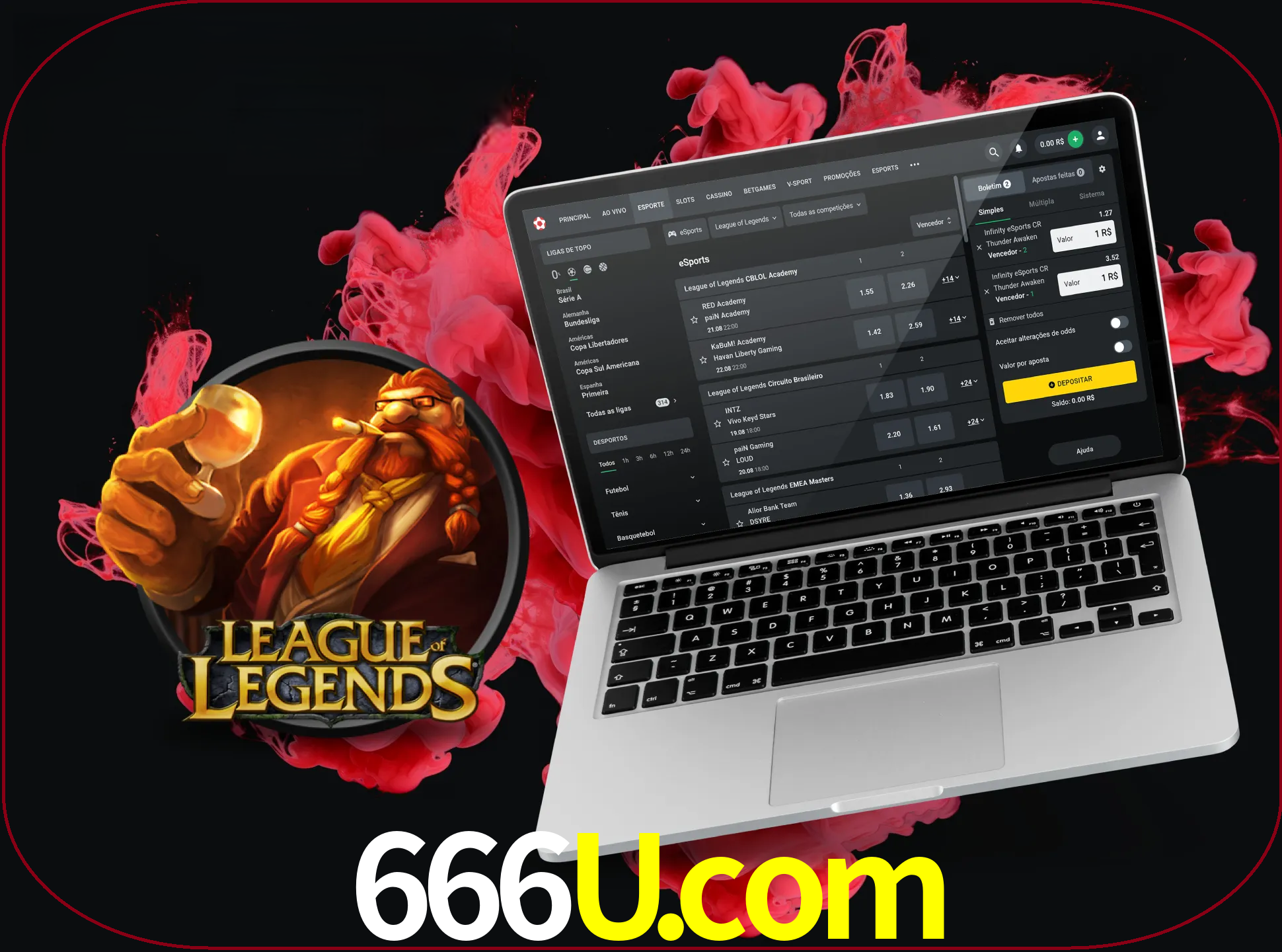 Se é um fã deste jogo, muitos torneios fantásticos que o vão surpreender estão disponíveis no 666u.